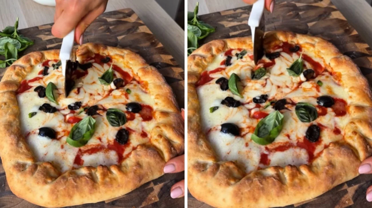 Pizza con impasto allo yogurt greco