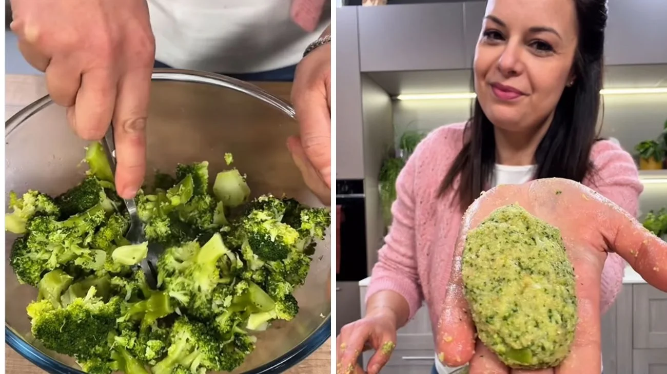 Polpette di broccoli fritte
