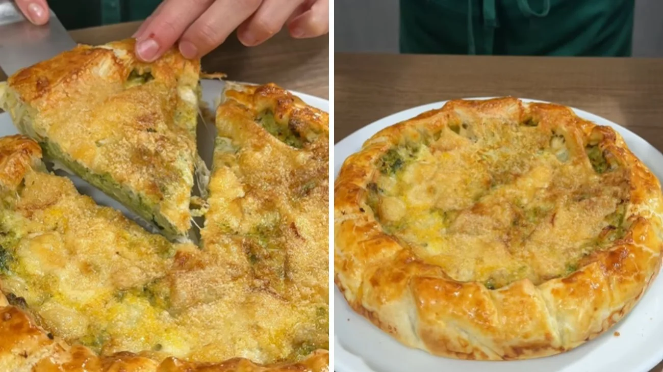 Torta salata broccoli