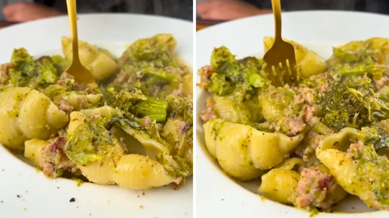 Broccoli e salsiccia