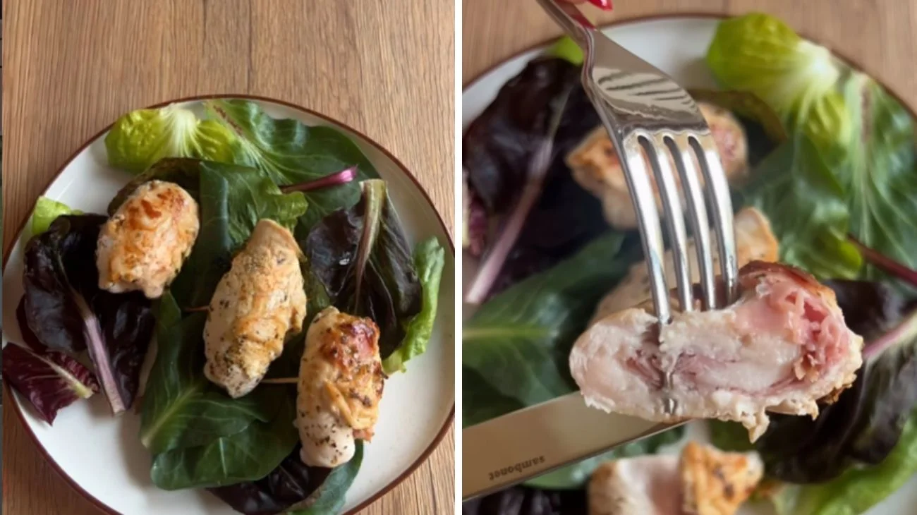 Involtini di petto di pollo