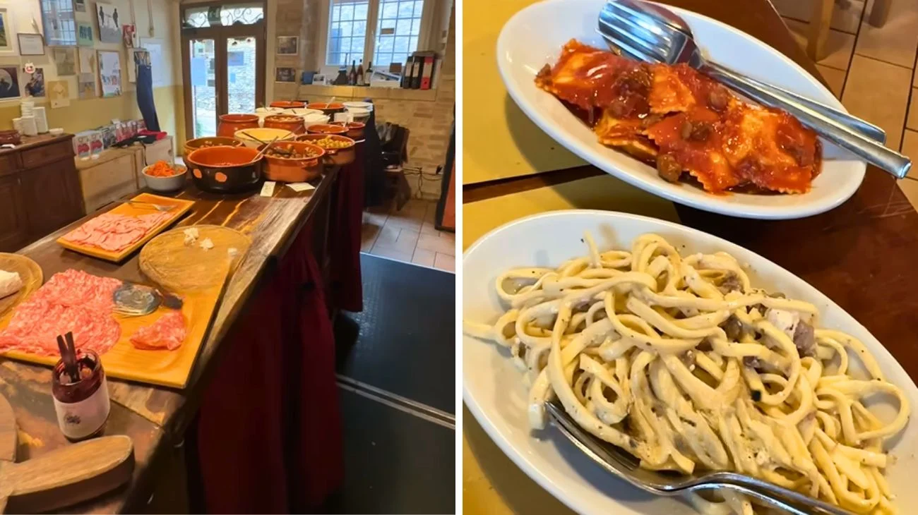 ristorante di Giorgione in Umbria