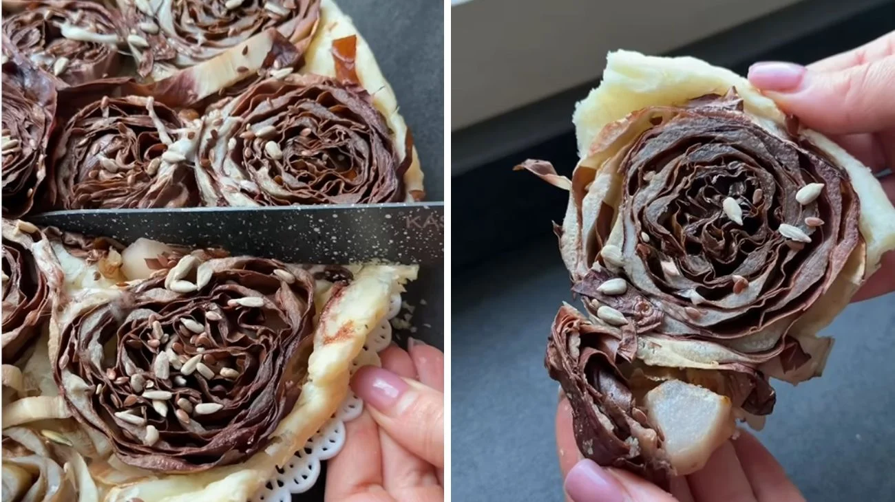 torta salata al radicchio